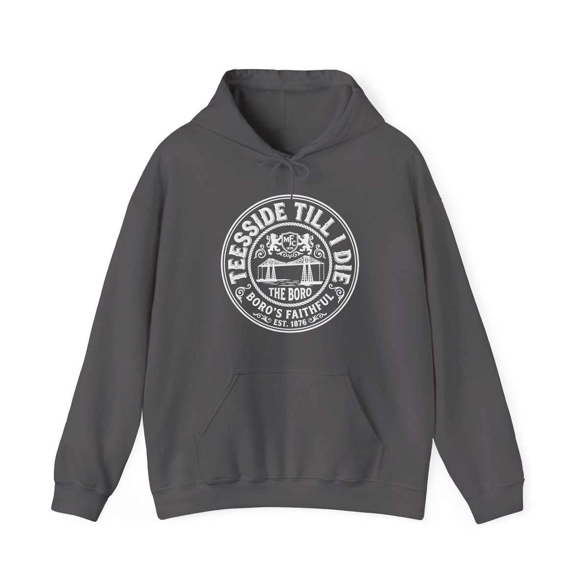 Riverside Till I Die - Boro Fan Hoodie 'front print'
