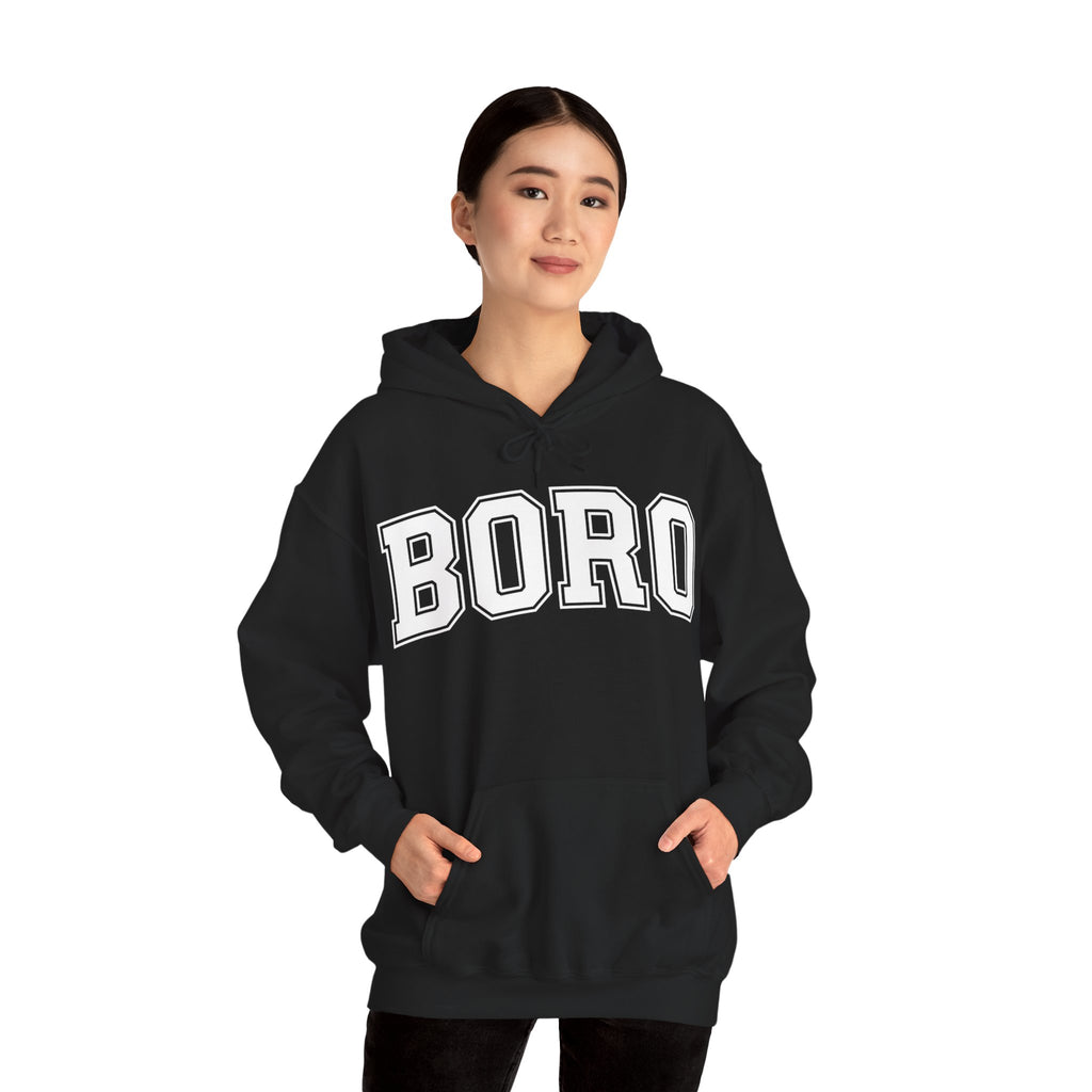 Uni BORO Style Hoodie 'front print' only.