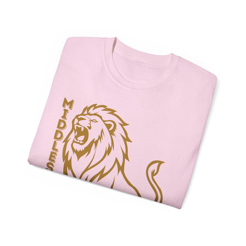 GOLD Middlesbrough 150 Years Lion Football T-Shirt