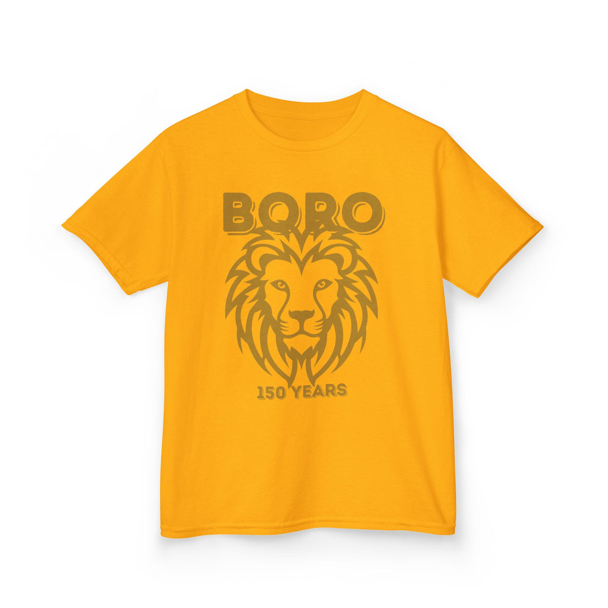 Kids Lion Graphic Tee — "Boro 150 Years" Anniversary Shirt