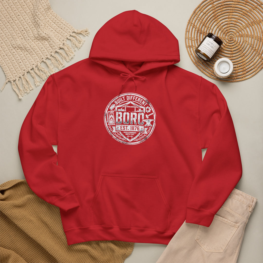 Adult BORO Built Different – Boro Logo Hoodie