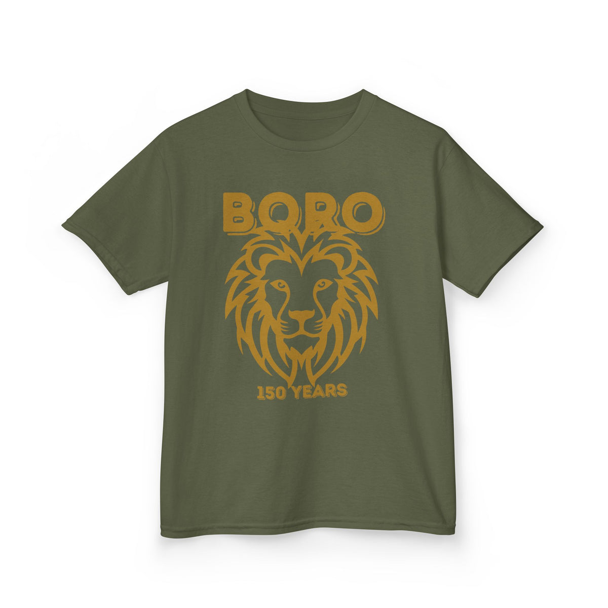 Kids Lion Graphic Tee — "Boro 150 Years" Anniversary Shirt