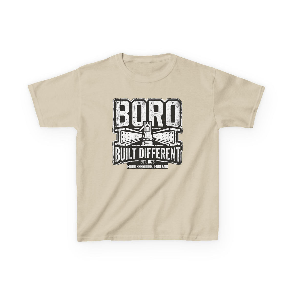 Kids Tee — Boro Built Different Tee — 'BORO Built Different' Graphic T-Shirt