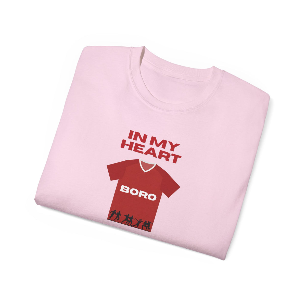 In My Heart Boro Football Tee — Fan Shirt