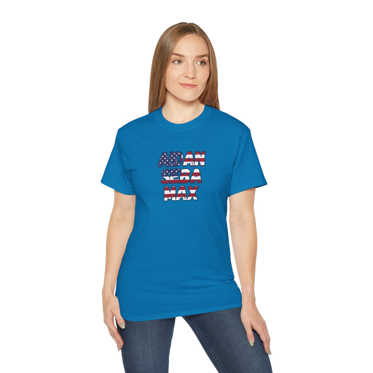 BORO's Midfield Trio Tee — AIDAN SEBA MAX USA  Graphic T‑Shirt