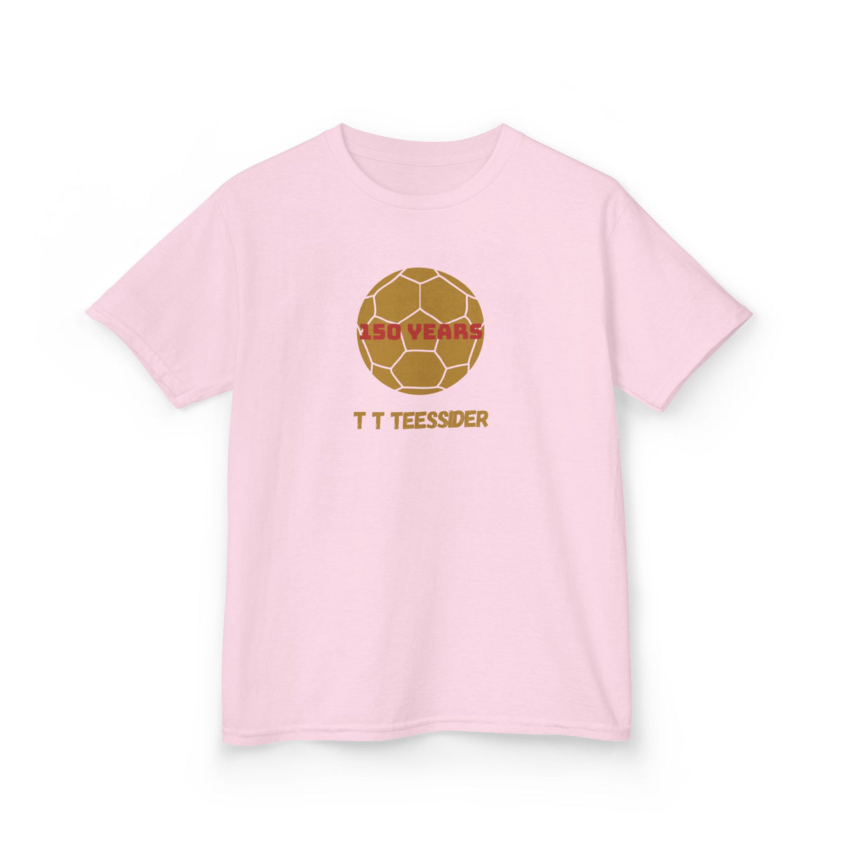 Kids BORO Footie T‑Shirt – 150 Years Golden Ball Design T T Teessider