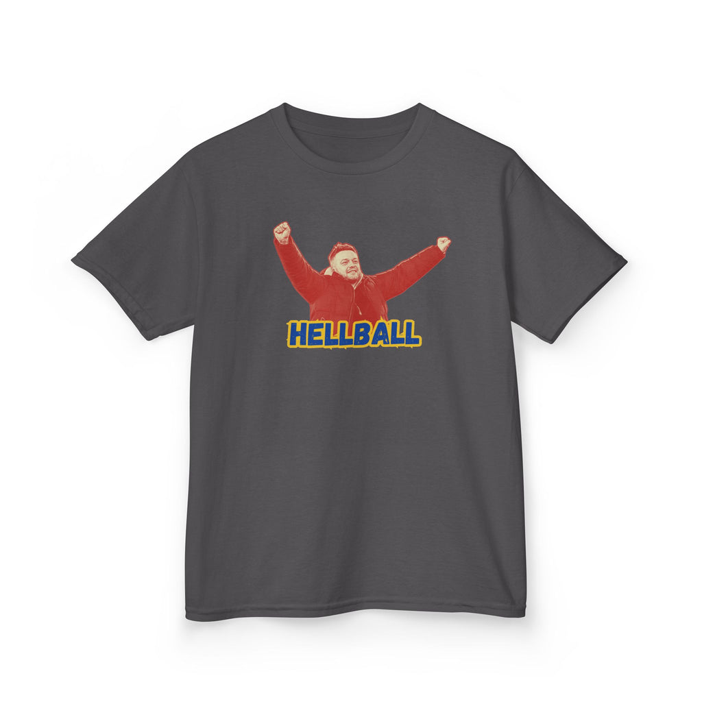 Kids 'HELLBALL' Gaffa Graphic Tee — In Kim we Trust