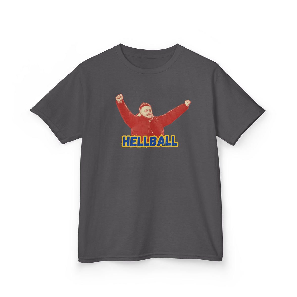 Kids 'HELLBALL' Gaffa Graphic Tee — In Kim we Trust