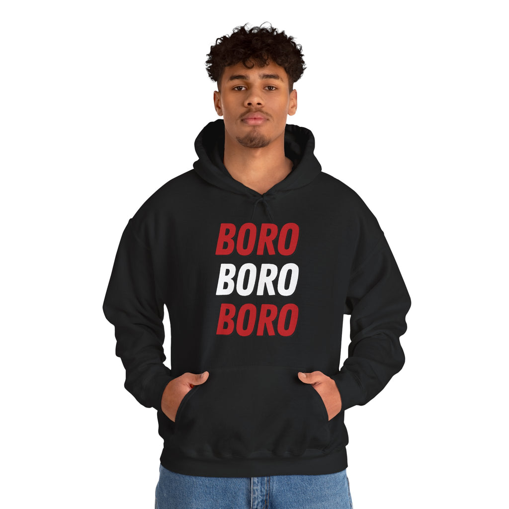 BORO Chant Hoodie 'front print' only.