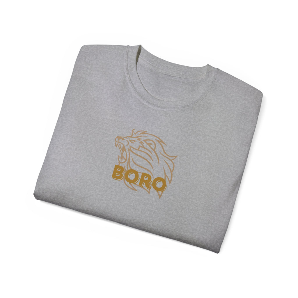 GOLD Roaring Lion BORO Football T-Shirt