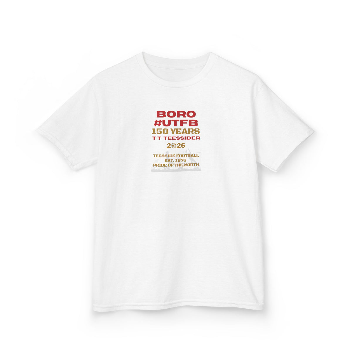 Kids BORO Football Club 150 Years Commemorative Tee
