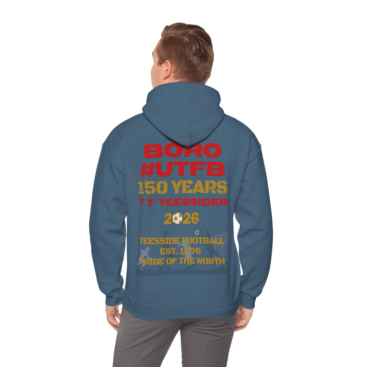 BORO 150 Years 2026 Hoodie 'back print' only.