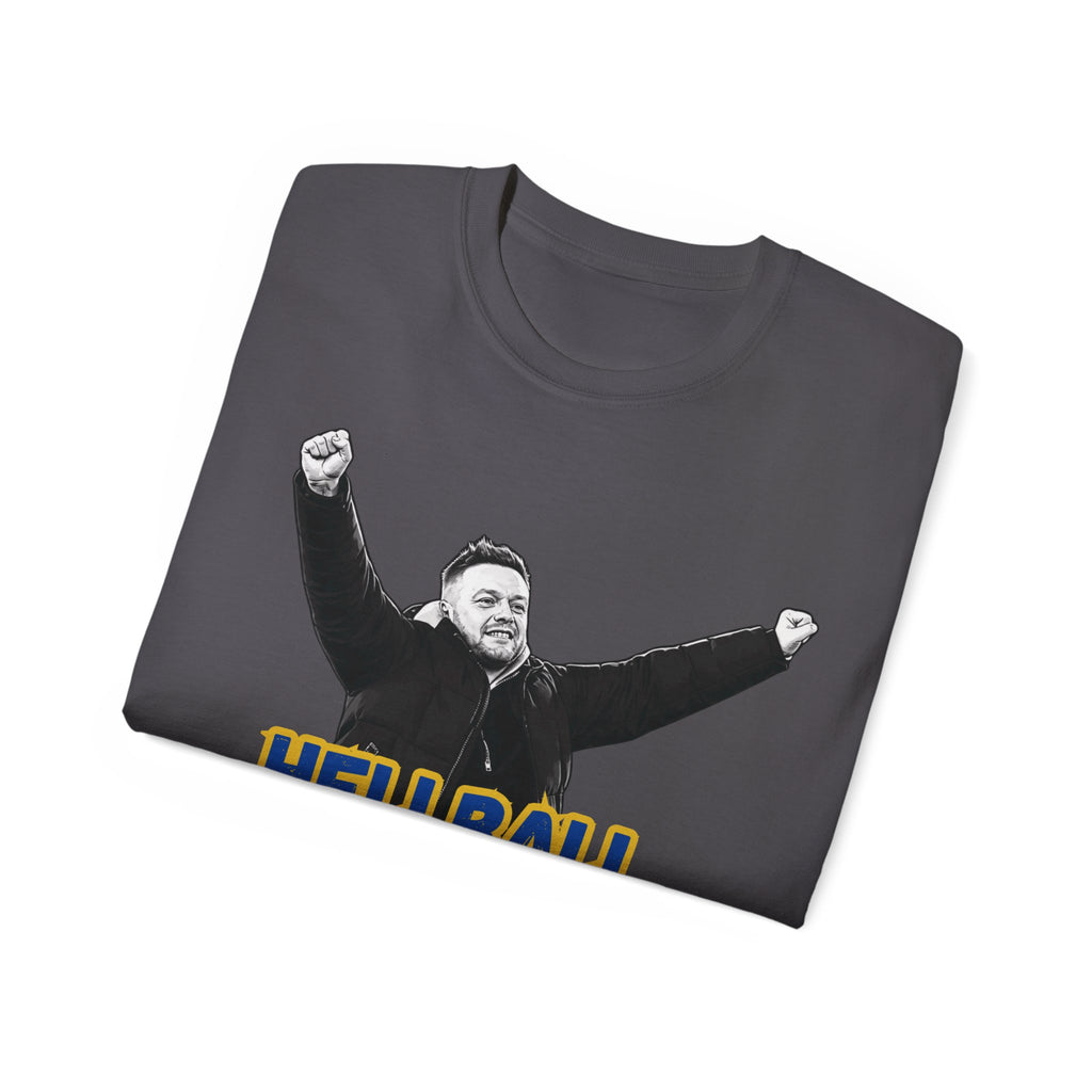 Hellball T‑Shirt — Retro Gaffer Graphic Tee, in Kim we trust