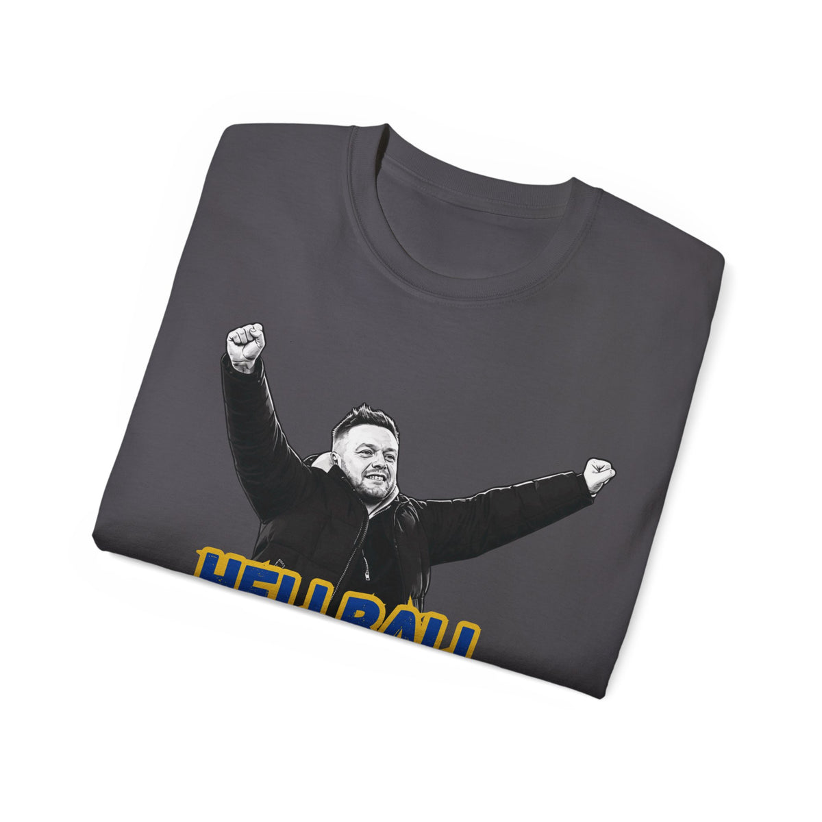 Hellball T‑Shirt — Retro Gaffer Graphic Tee, in Kim we trust