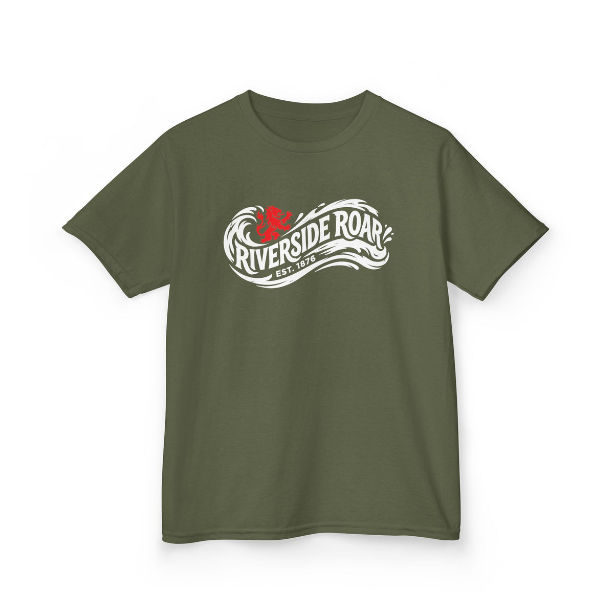Kids T‑Shirt — Riverside Roar Middlesbrough fc Boro Wave Tshirt (Youth)