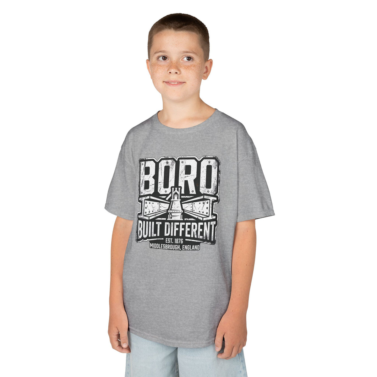 Kids Tee — Boro Built Different Tee — 'BORO Built Different' Graphic T-Shirt