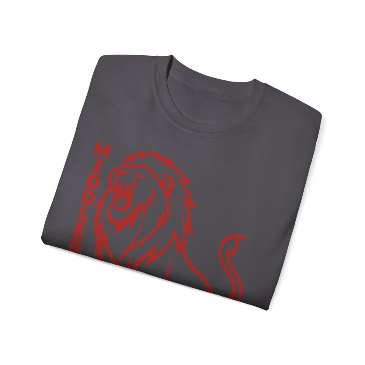 Black/Red Middlesbrough 150 Years Lion Football T-Shirt