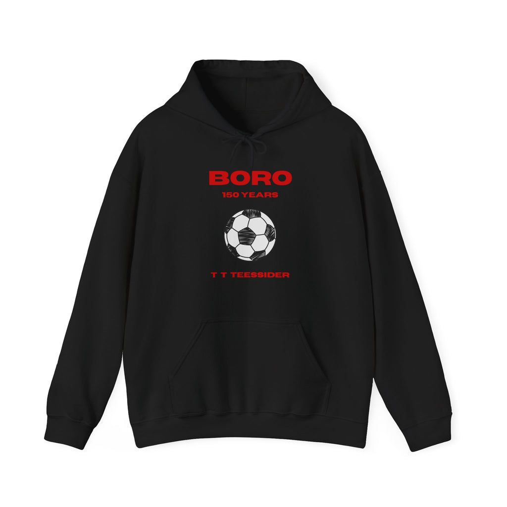 BORO 150 Years Football Hoodie 'front print' only.