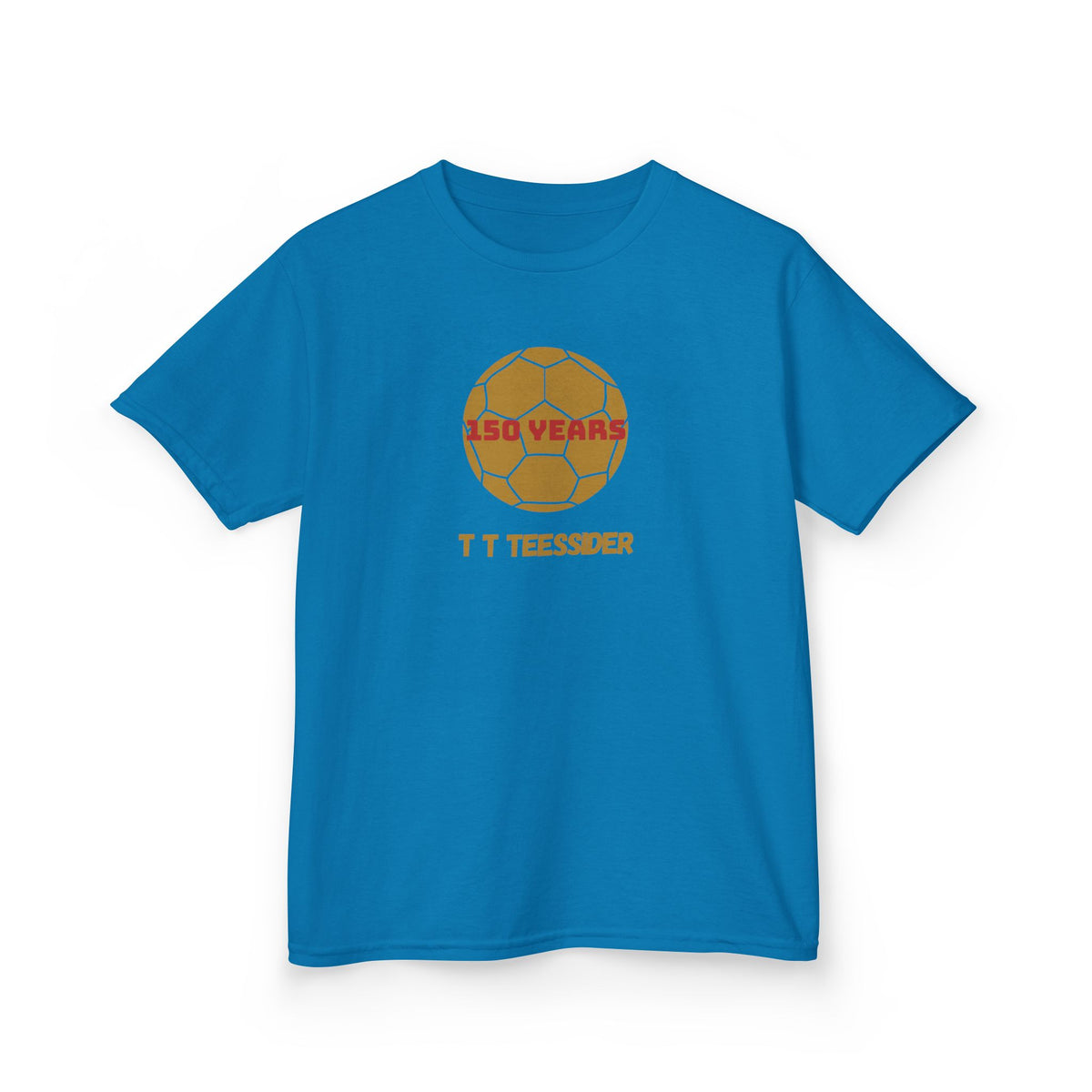 Kids BORO Footie T‑Shirt – 150 Years Golden Ball Design T T Teessider
