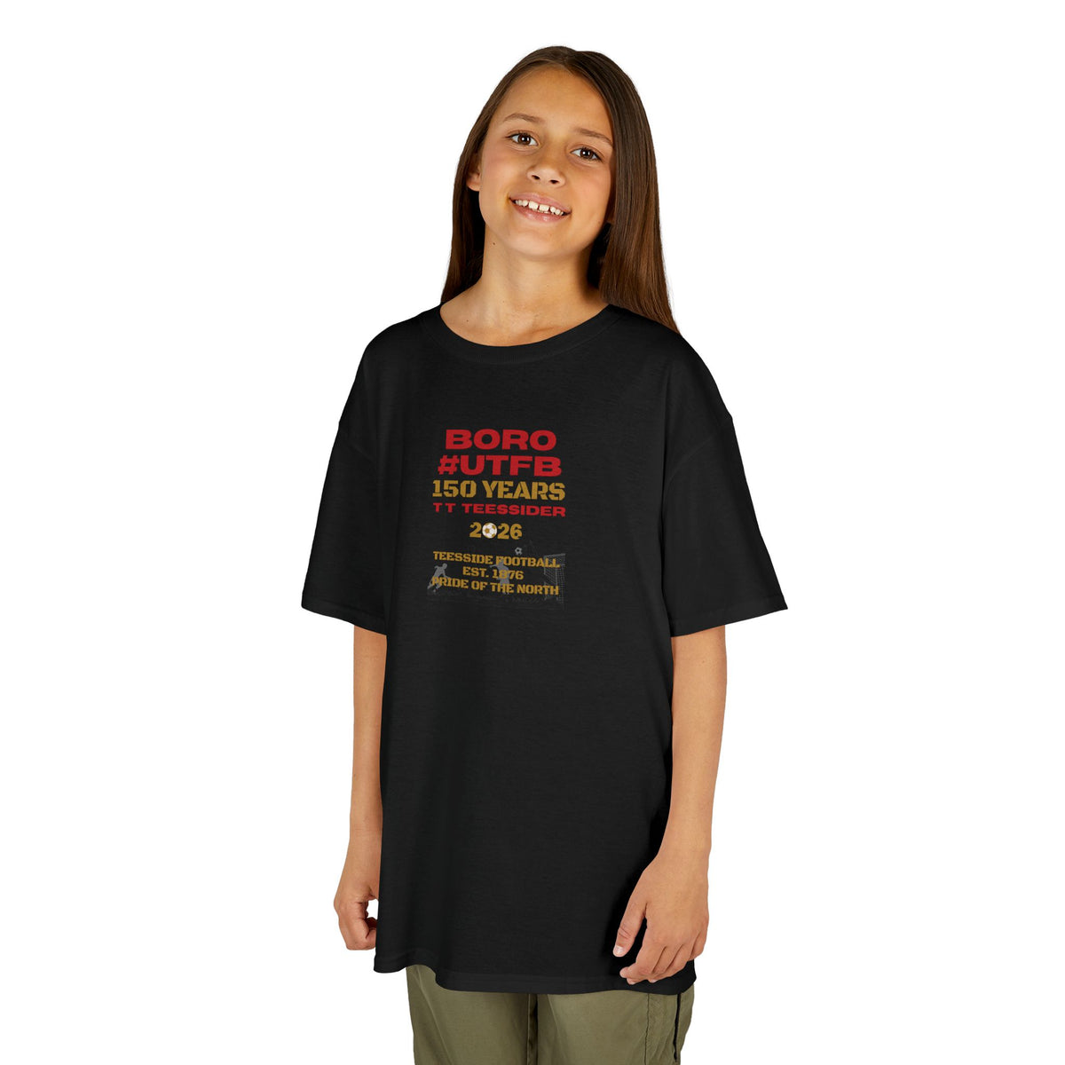 Kids BORO Football Club 150 Years Commemorative Tee