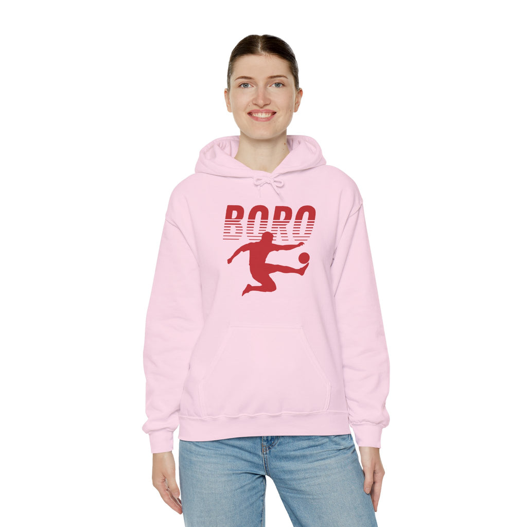 BORO Fade Player Hoodie 'front print' only.