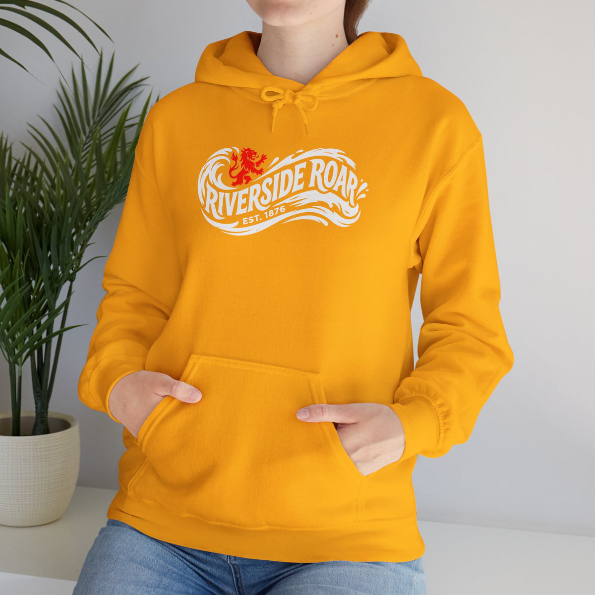 Riverside Roar Hoodie — Riverside Middlesbrough Wave Hoodie