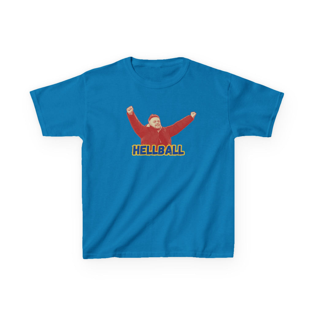 Kids 'HELLBALL' Gaffa Graphic Tee — In Kim we Trust