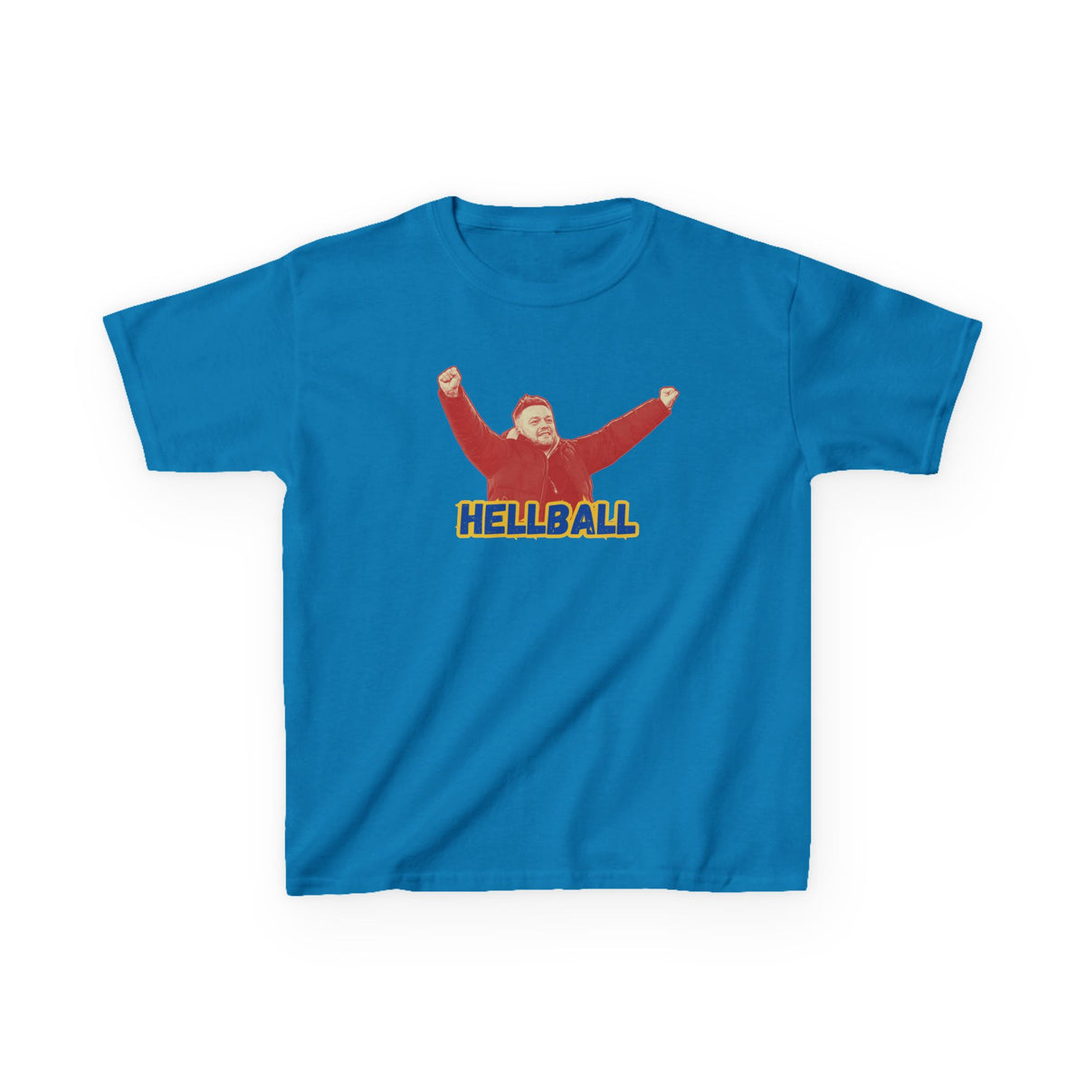 Kids 'HELLBALL' Gaffa Graphic Tee — In Kim we Trust