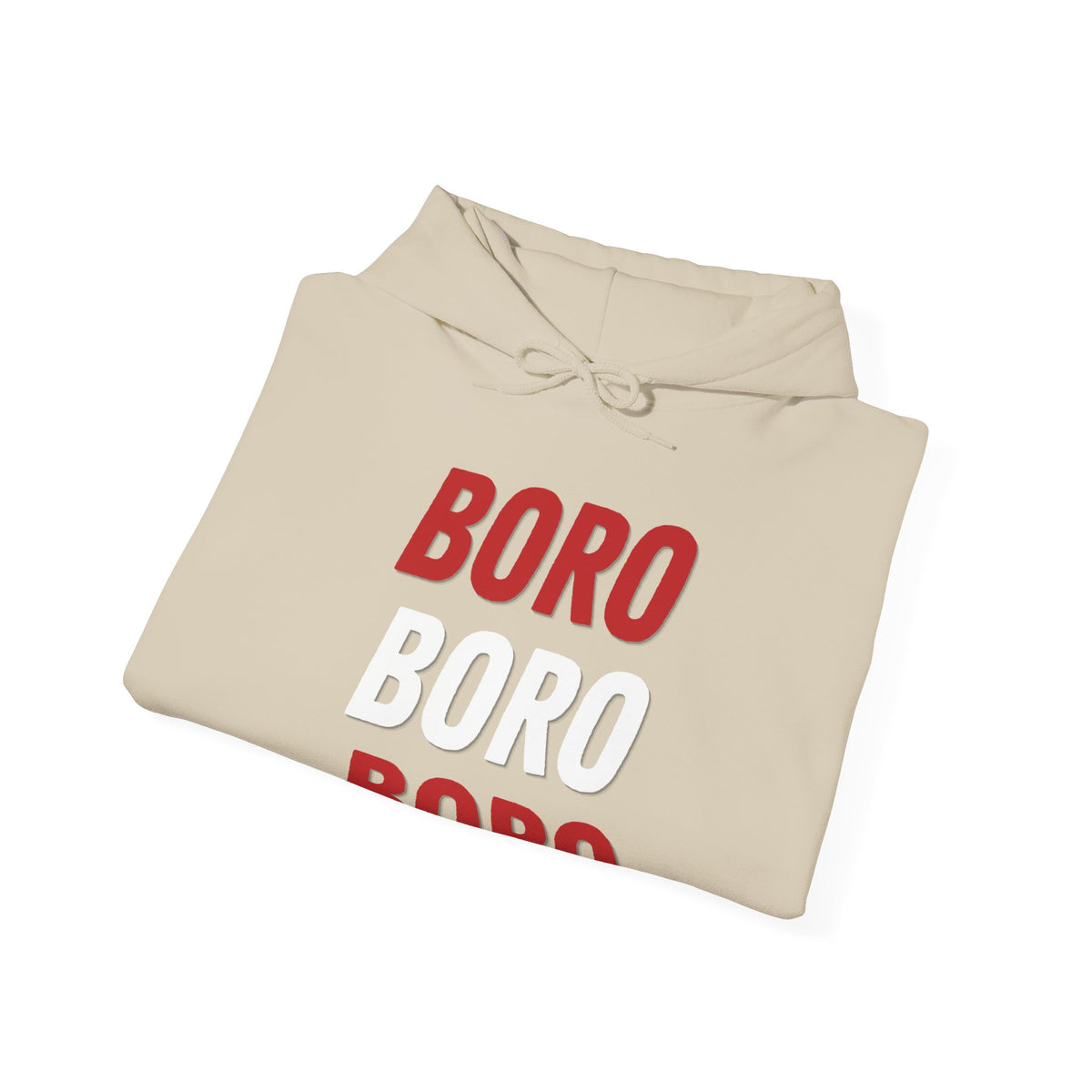BORO Chant Hoodie 'front print' only.