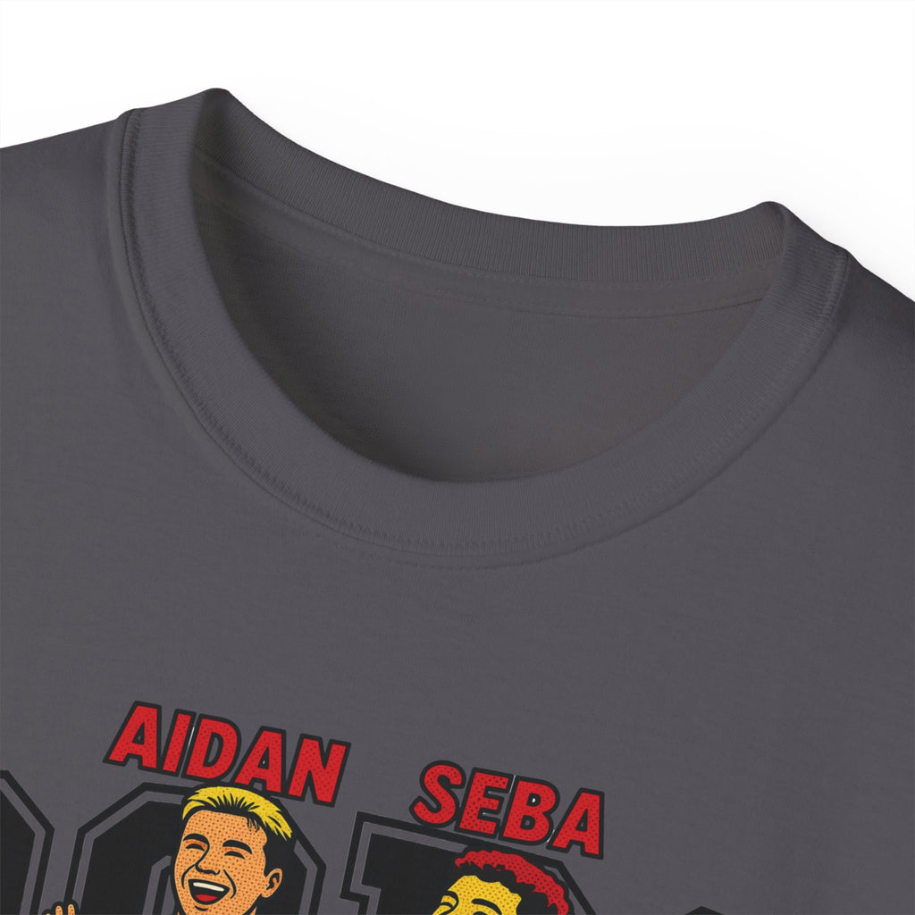 American Midfield — "Aidan & Seba, Boro's USA Midfield" Graphic T-Shirt