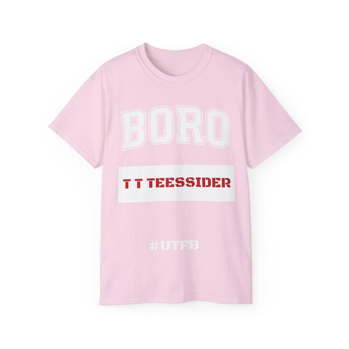 Boro Football Fan Tee — "T T Teessider" #UTFB
