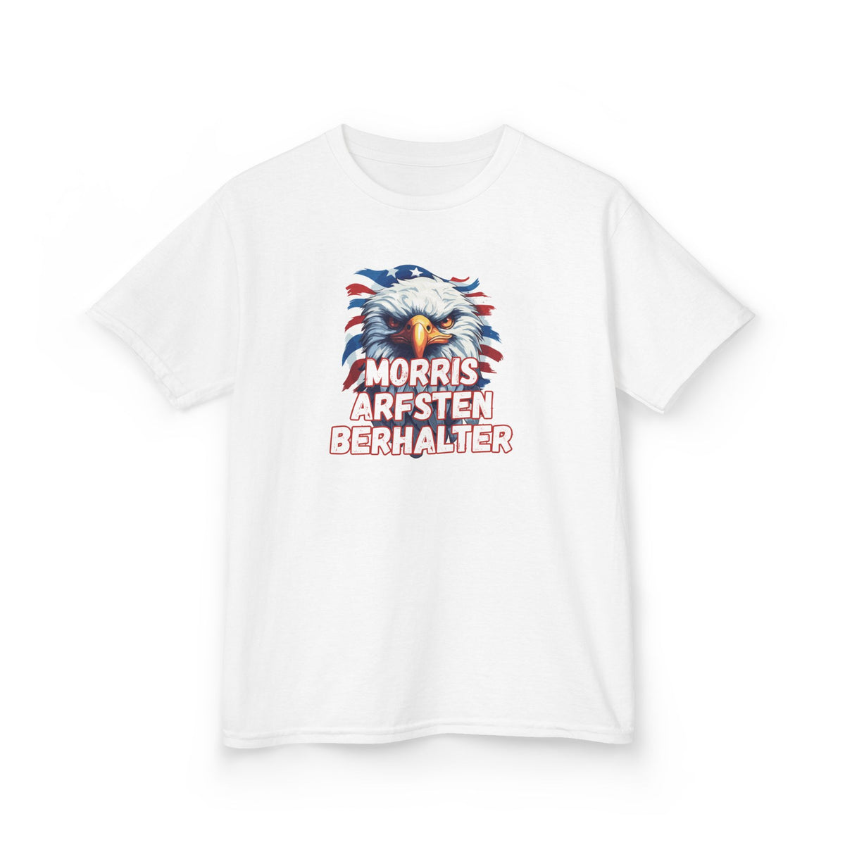 Kids Tee — Patriotic Eagle "Morris Arfsten Berhalter" BORO Graphic