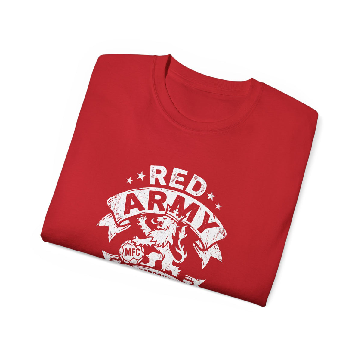 Red Army Middlesbrough FC Lion Shirt — BORO Fan Tee