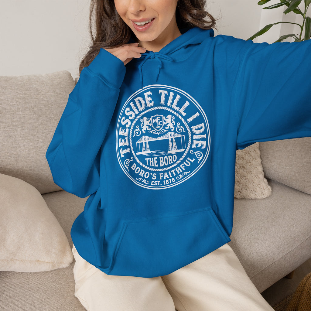 Riverside Till I Die - Boro Fan Hoodie 'front print'