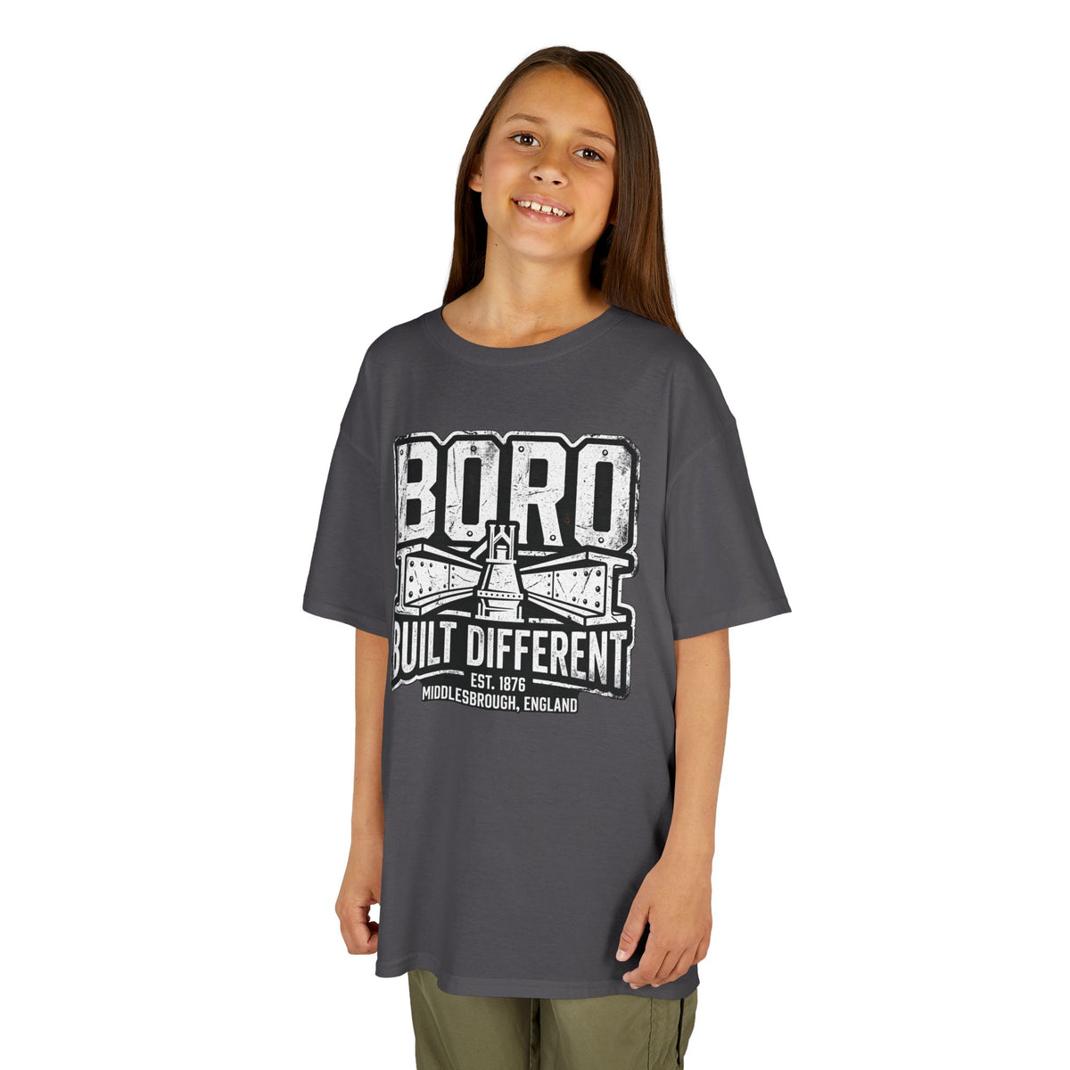 Kids Tee — Boro Built Different Tee — 'BORO Built Different' Graphic T-Shirt