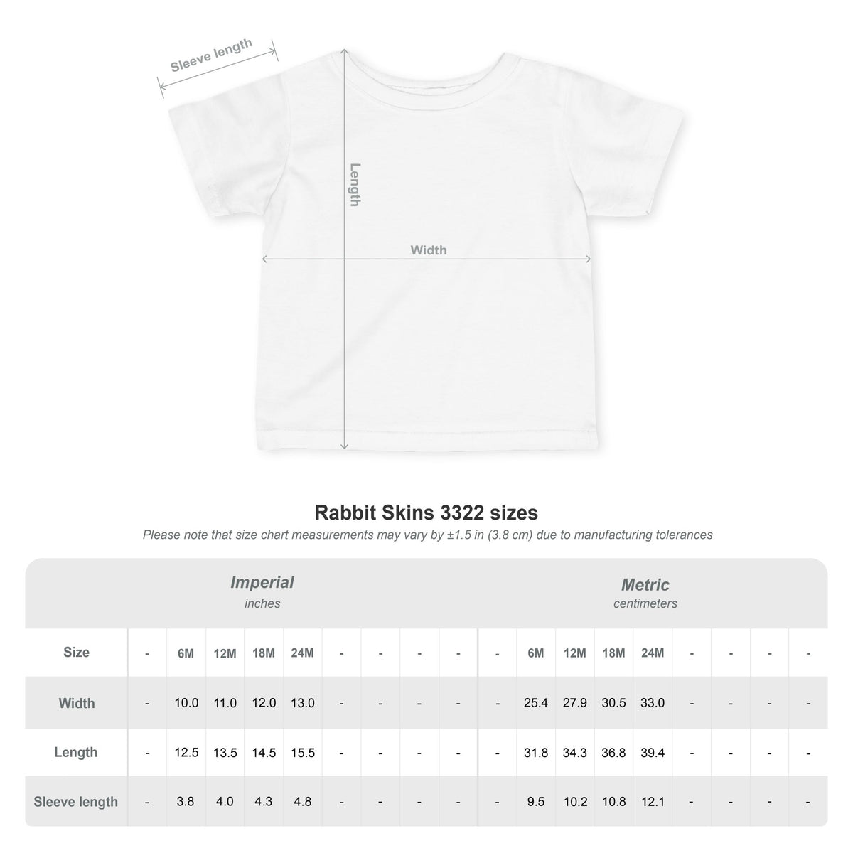 Infant Tee - Boro Built Different — 'BORO Built Different' Graphic T-Shirt