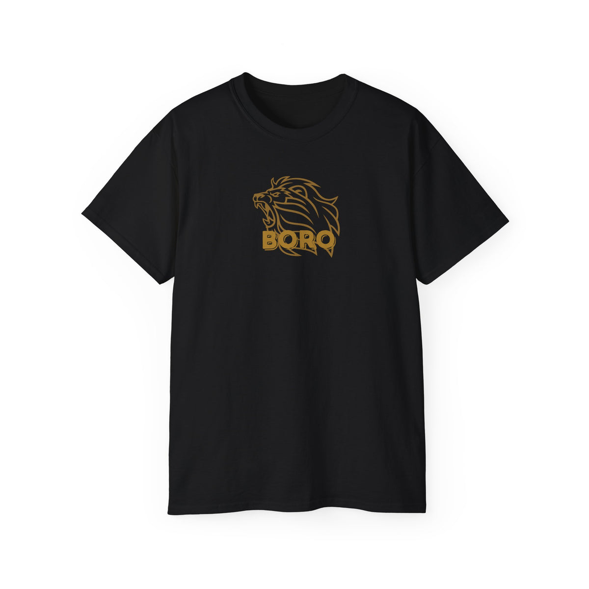 GOLD Roaring Lion BORO Football T-Shirt