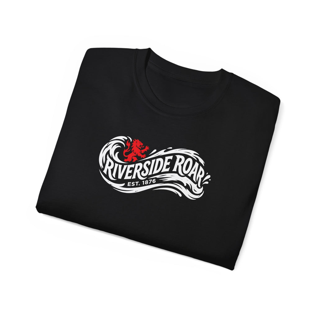 Riverside Roar Graphic Tee — Middlesbroughfc Vintage Style Boro Wave Logo T-Shirt