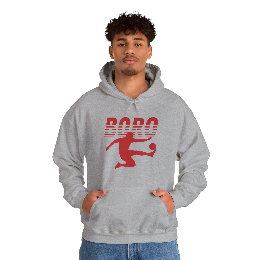 BORO Fade Player Hoodie 'front print' only.