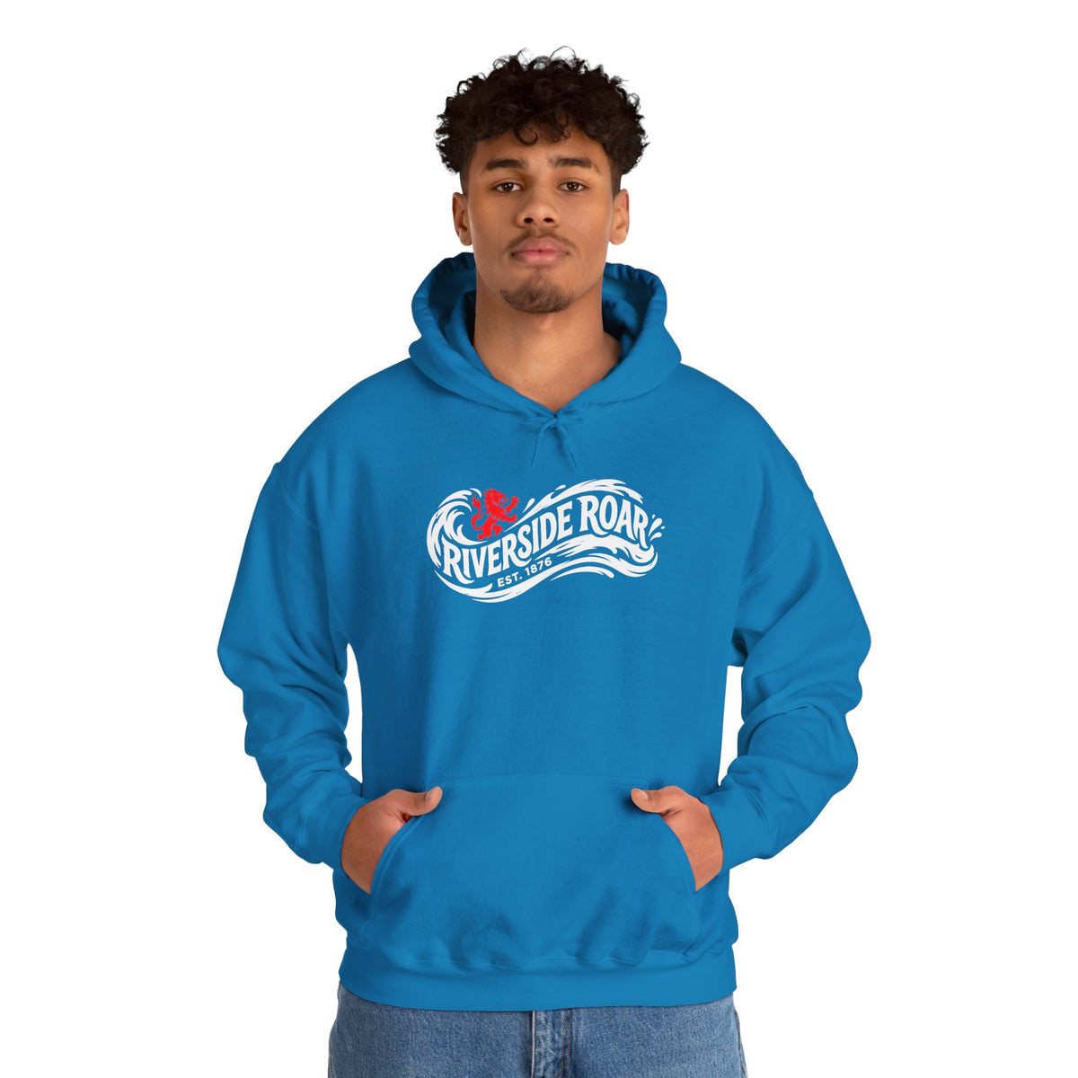 Riverside Roar Hoodie — Riverside Middlesbrough Wave Hoodie