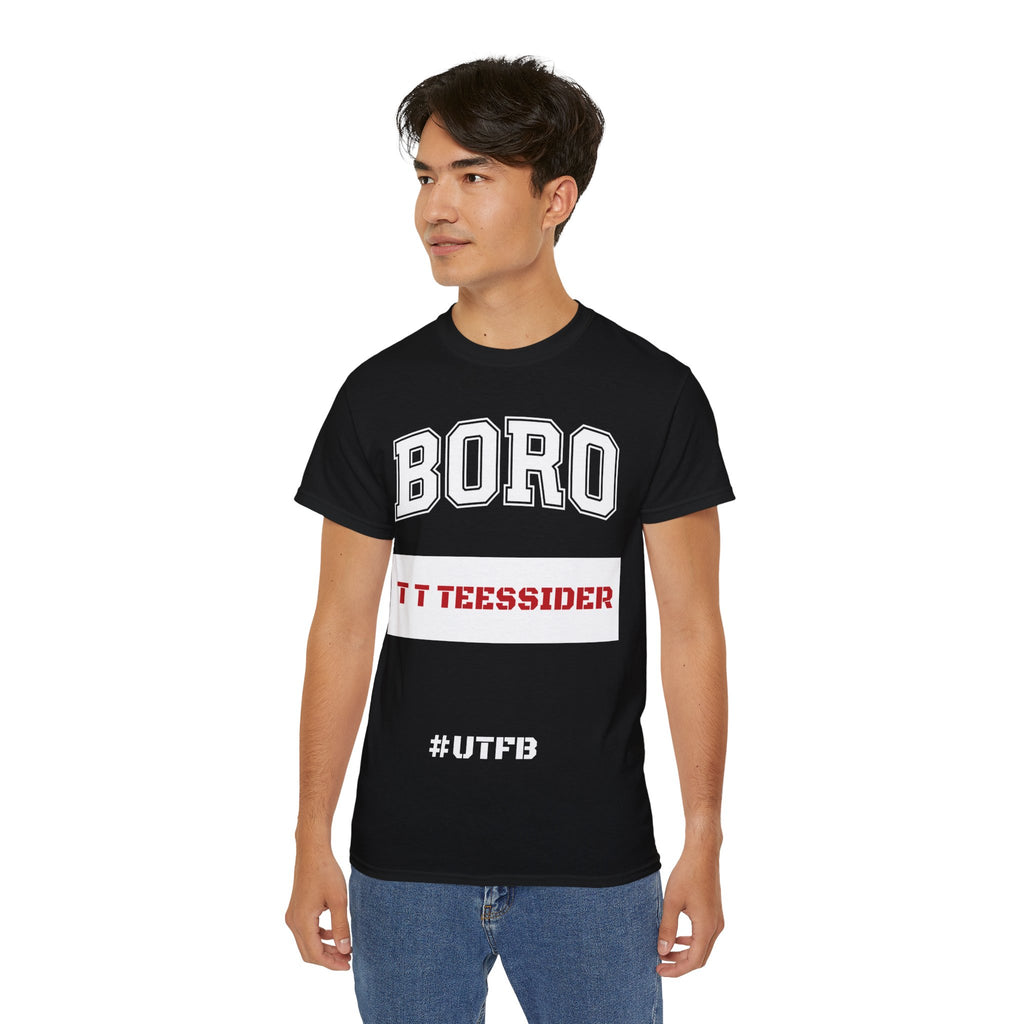 Boro Football Fan Tee — "T T Teessider" #UTFB