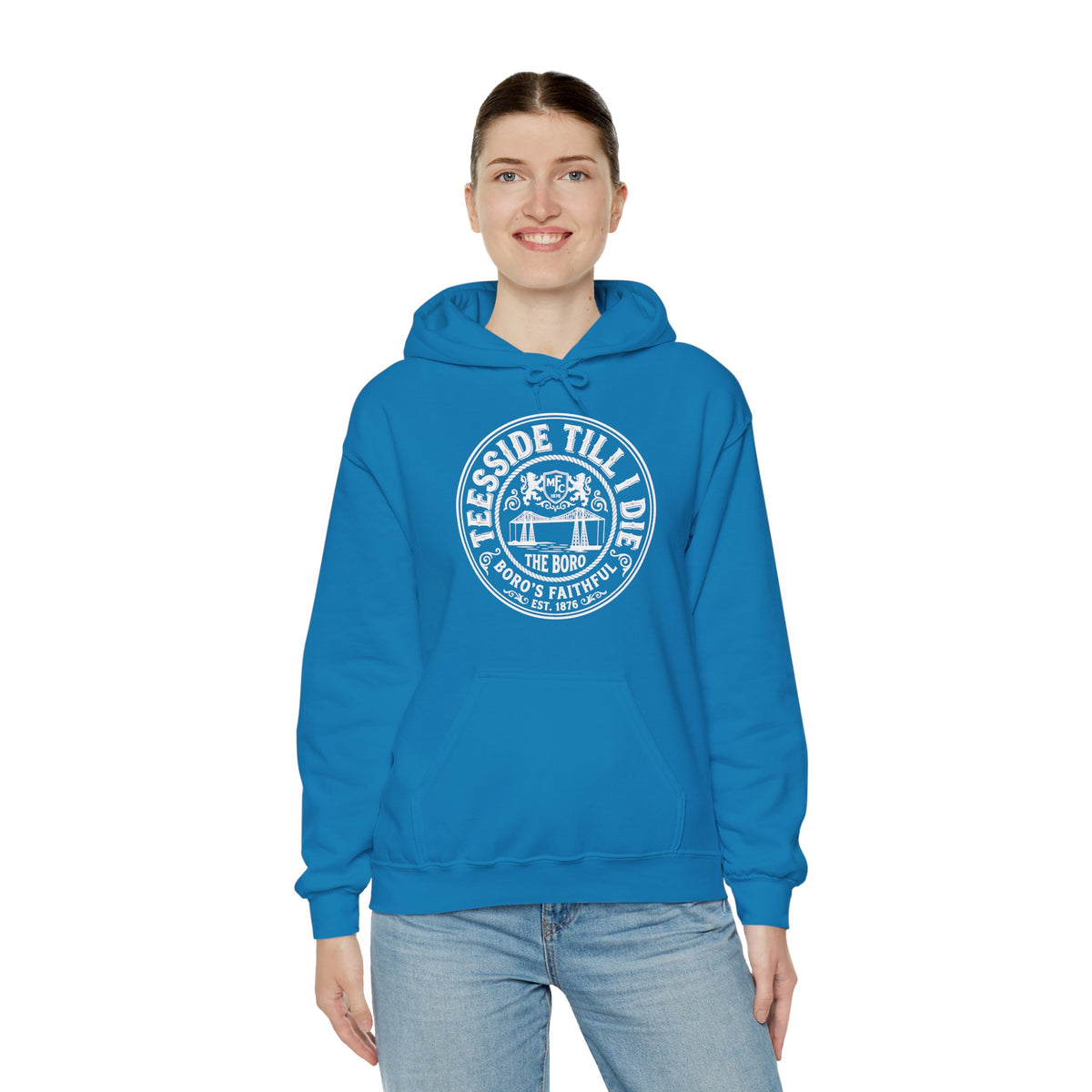 Riverside Till I Die - Boro Fan Hoodie 'front print'
