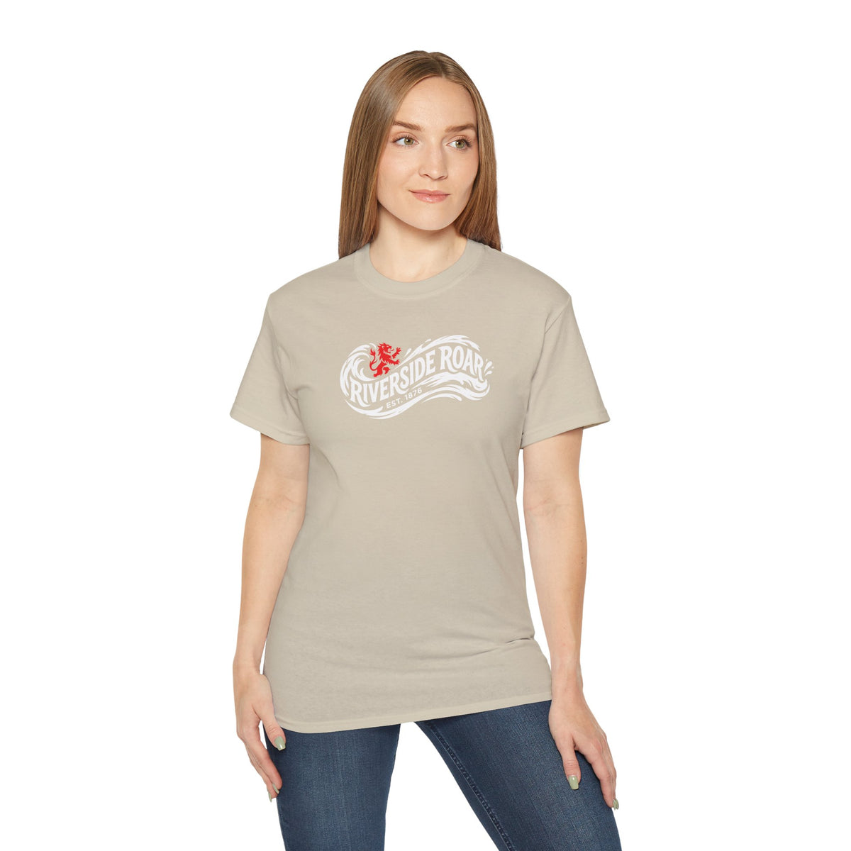 Riverside Roar Graphic Tee — Middlesbroughfc Vintage Style Boro Wave Logo T-Shirt