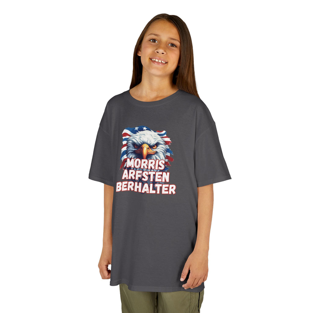 Kids Tee — Patriotic Eagle "Morris Arfsten Berhalter" BORO Graphic