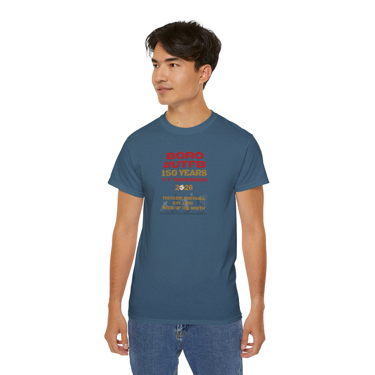Boro #UTFB 150 Years Tee — Middlesbrough Football Anniversary Shirt