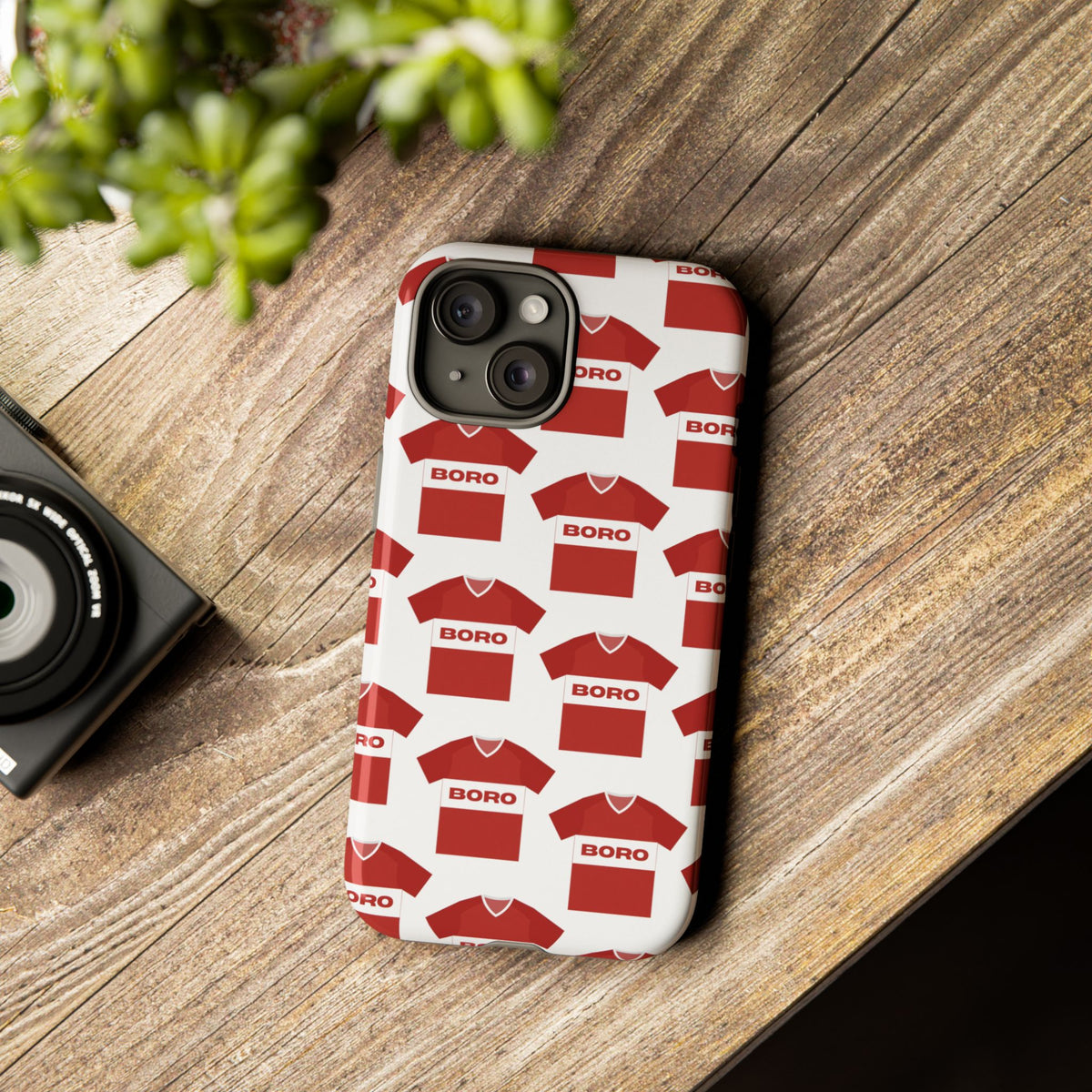 Boro Football Shirt Pattern Phone Case