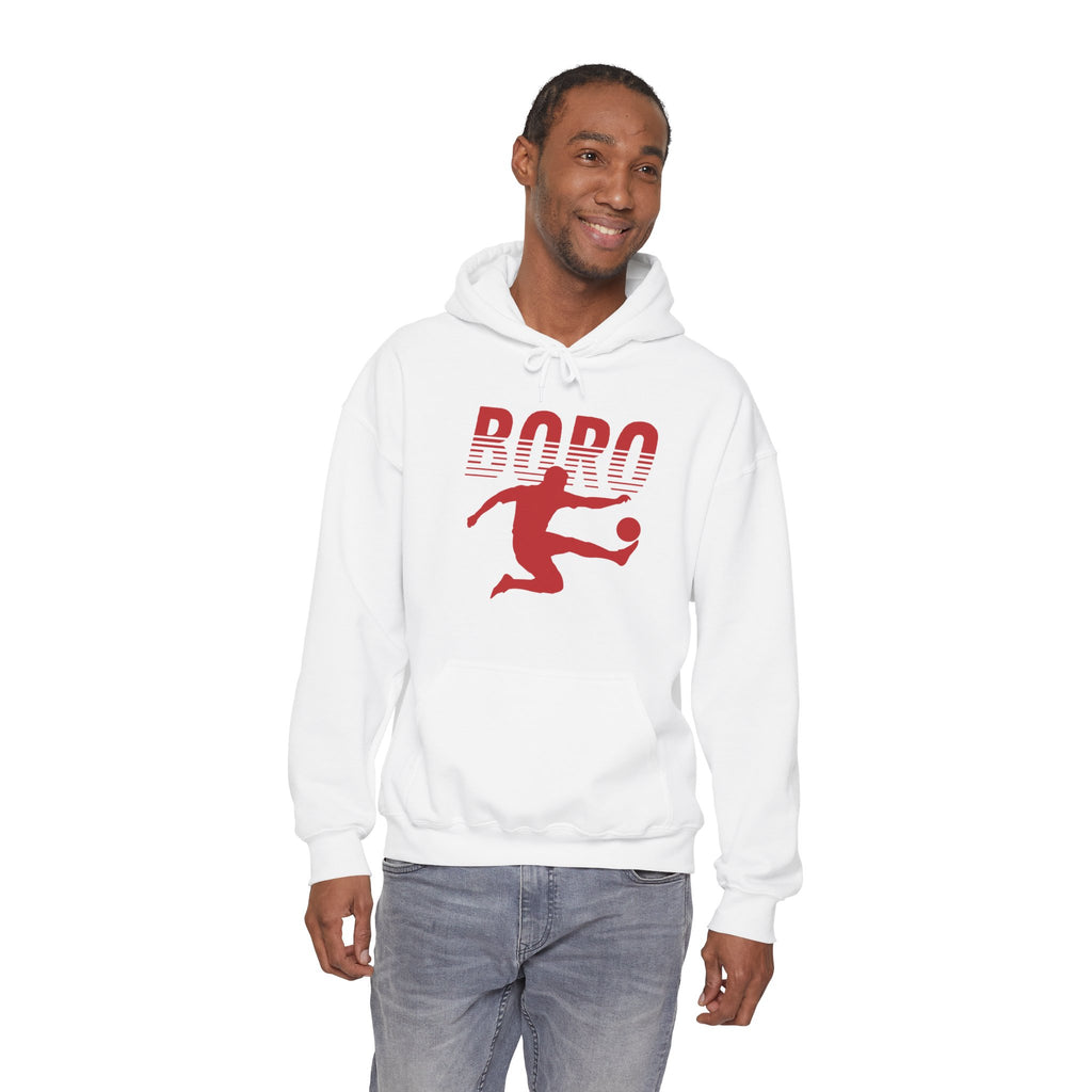 BORO Fade Player Hoodie 'front print' only.