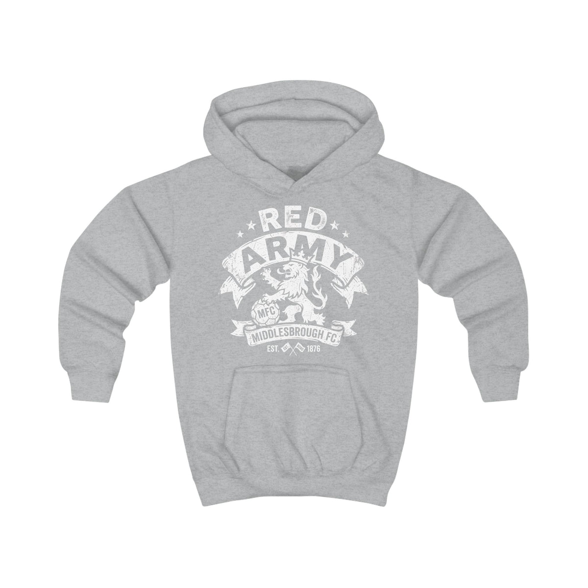 Kids Hoodie 'RED ARMY' — 'BORO Graphic Youth Hoodie