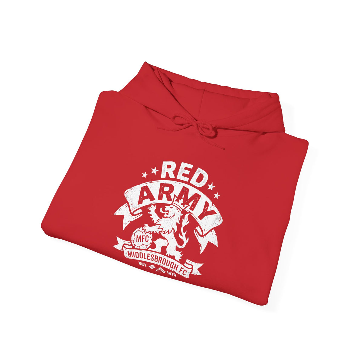 Adult Red Army -  BORO Logo Hoodie