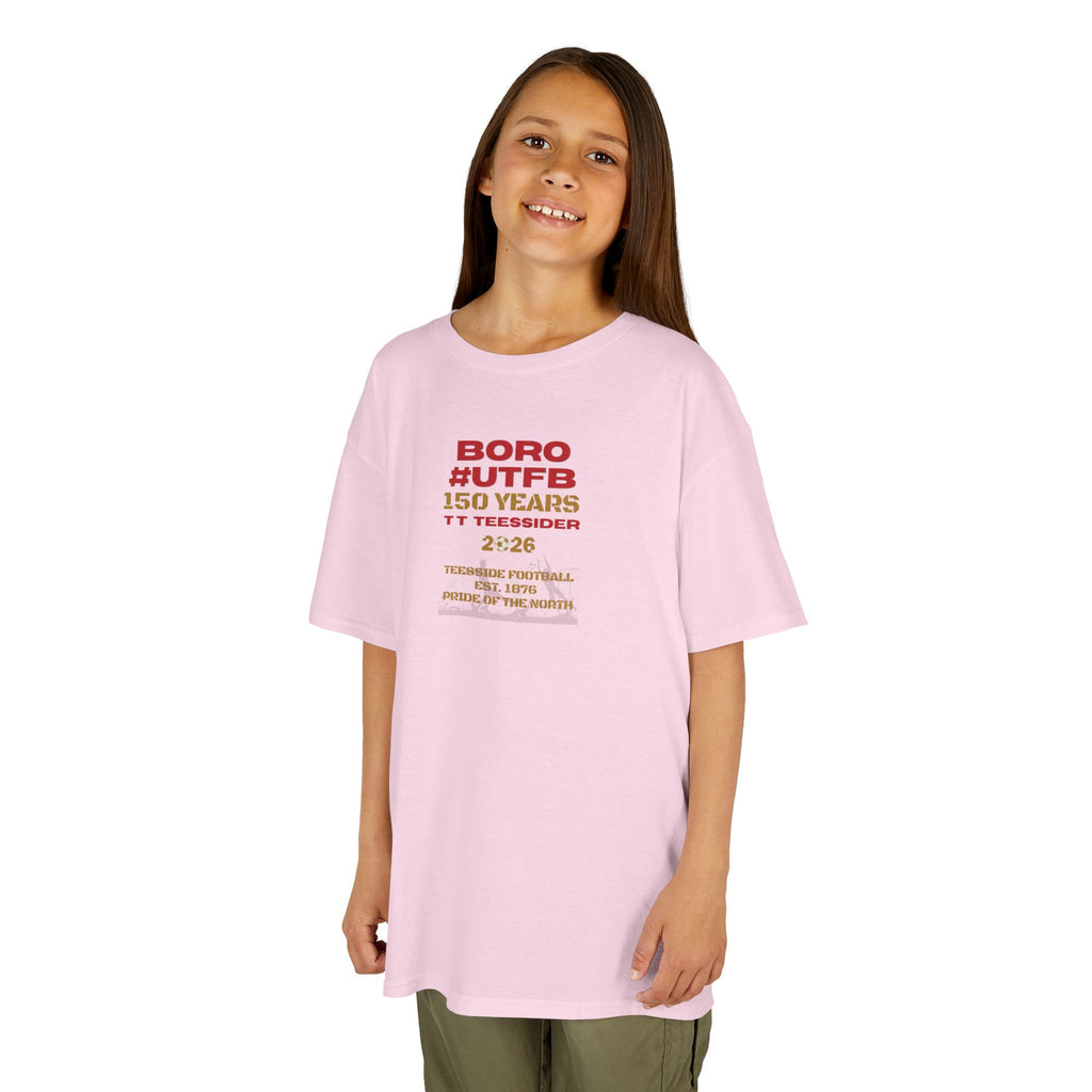 Kids BORO Football Club 150 Years Commemorative Tee
